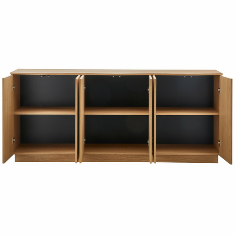 WOOOD Zuma dressoir eiken 200cm eiken transparant