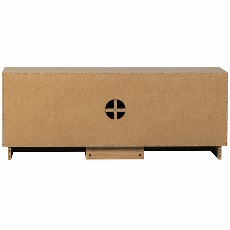 WOOOD Zuma tv meubel 133cm eiken transparant