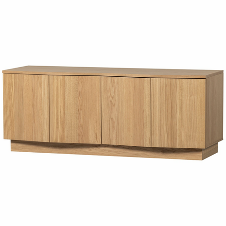 WOOOD Zuma tv meubel 133cm eiken transparant