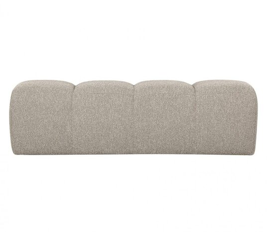 Woood Mojo Eetbankje 164cm Bouclé Beige Melange