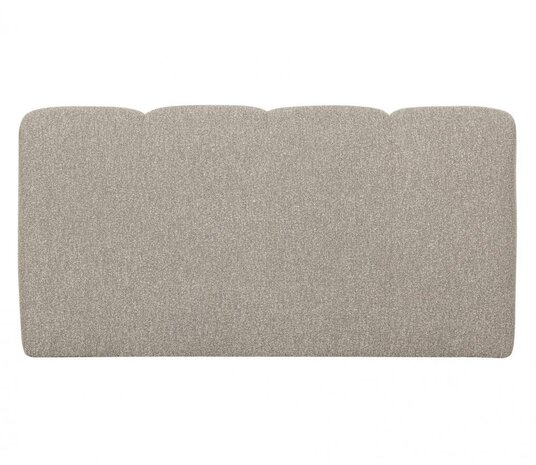 Woood Mojo Eetbankje 164cm Met Rugleuning Bouclé Beige Melange