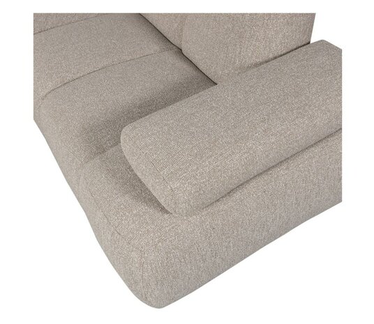 WOOOD Mojo hoekbank bouclé beige melange