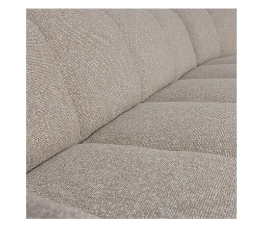 WOOOD Mojo hoekbank bouclé beige melange