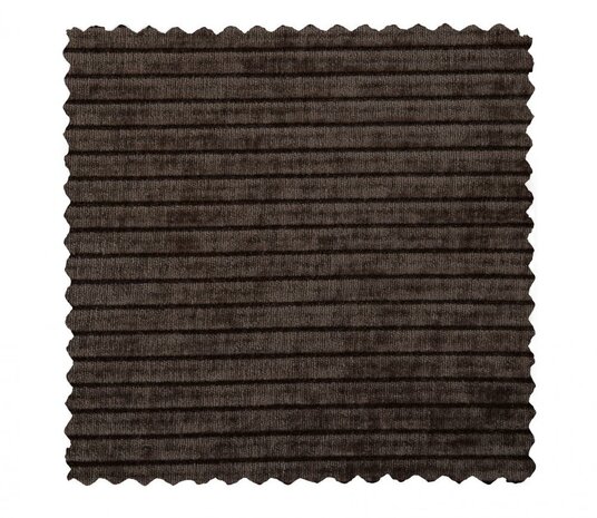 WOOOD Mojo Eetbankje 164cm Met Rugleuning Ribstof Bruin