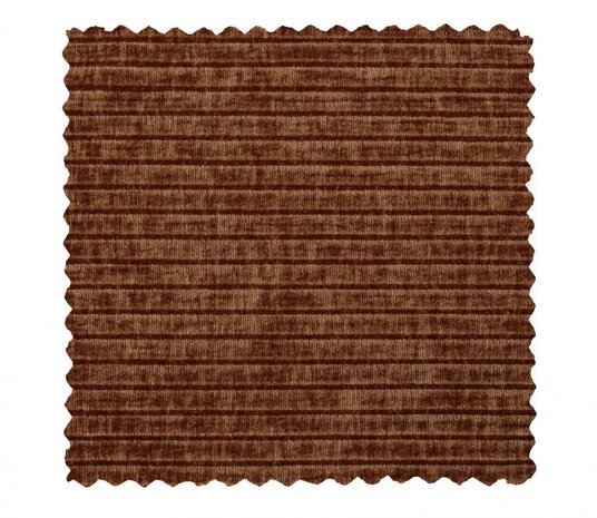 WOOOD Mojo Eetbankje 164cm Met Rugleuning Ribstof Roestbruin
