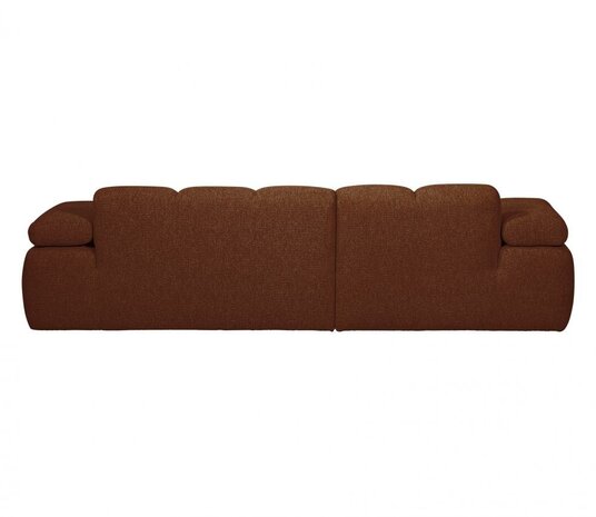 WOOOD Mojo Chaise Longue Bouclé Roestbruin Melange Links
