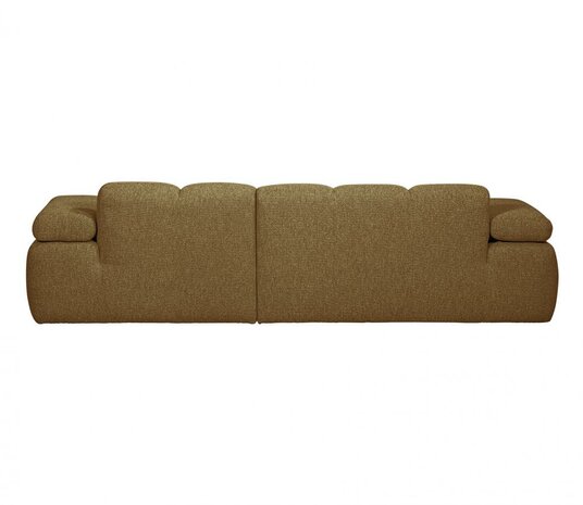 WOOOD Mojo Chaise Longue Bouclé Geel/Bruin Melange Rechts