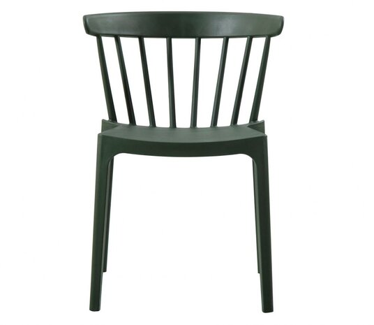 WOOOD Bliss Tuinstoel Met Spijlen Kunstof Army Green