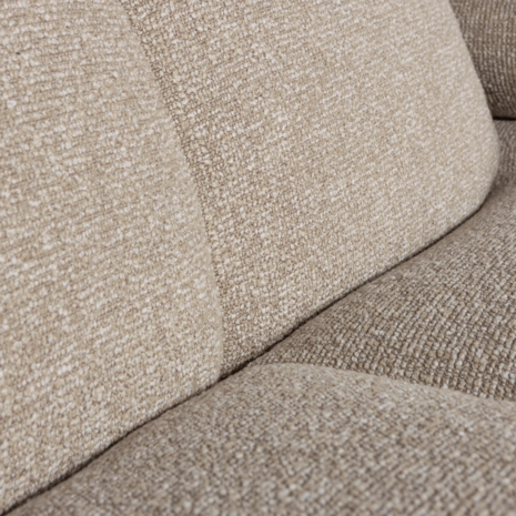 WOOOD Mojo 1,5-Zits Met Arm Rechts Bouclé Beige Melange