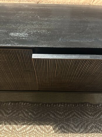 Ethnicraft Grooves TV-meubel 1 klep en 1 lade