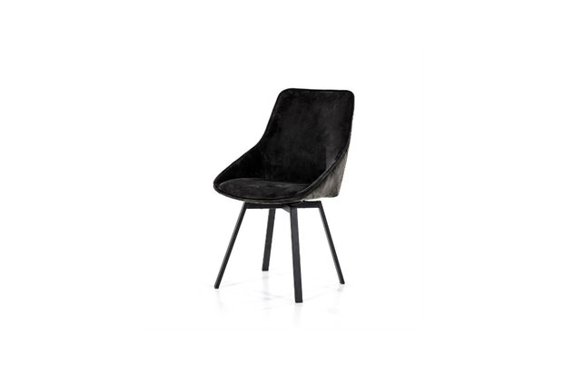 By-Boo Eetkamerstoel Beau Black