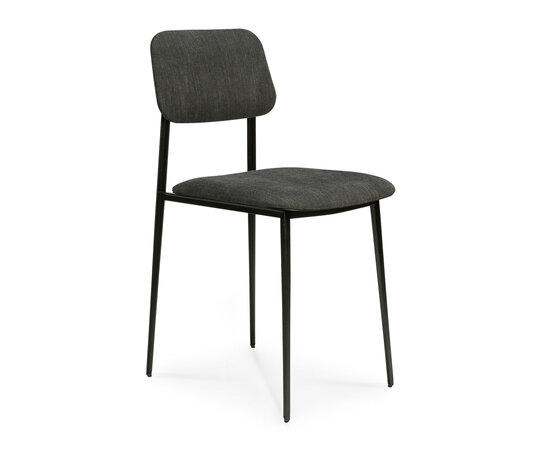 Ethnicraft DC Dining Chair Dark Grey