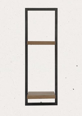 dBodhi Shelfmate wandplank type D smooth teak powder coat