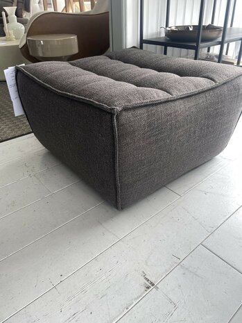 Ethnicraft Sofa N701 Footstool Dark Grey