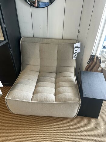 Showmodel Ethnicraft N701 Sofa 1 Zits ecru