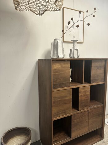 Showmodel Walnut Nordic Rack 6 Sliding doors SALE!