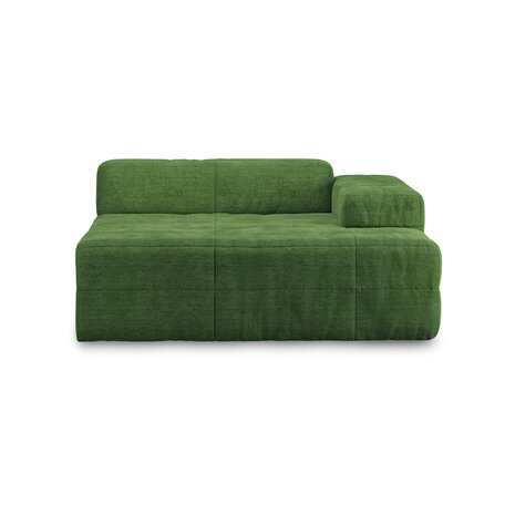 HKLIVING Brut Sofa Element Right Divan Royal Velvet, Green