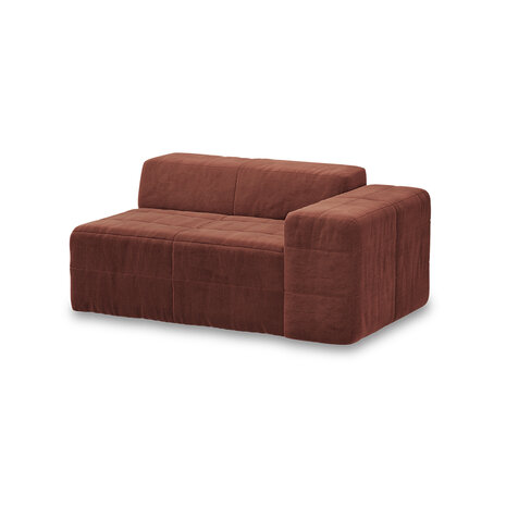 HKLIVING Brut Sofa Element Right Royal Velvet, Magnolia