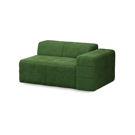 HKLIVING Brut Sofa Element Right Royal Velvet, Green
