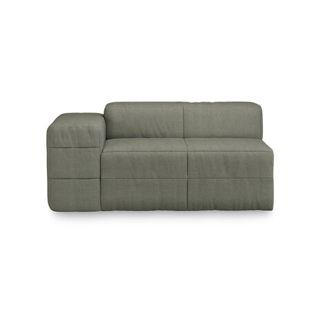 HKLIVING Brut Sofa Element Left Linen Army Green