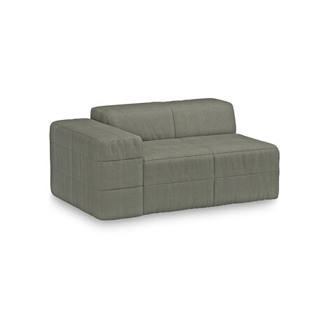 HKLIVING Brut Sofa Element Left Linen Army Green
