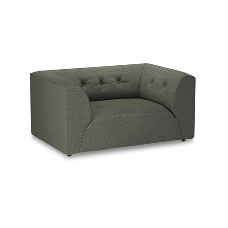 HKLIVING Vint Couch Element Loveseat Wander, Army Green
