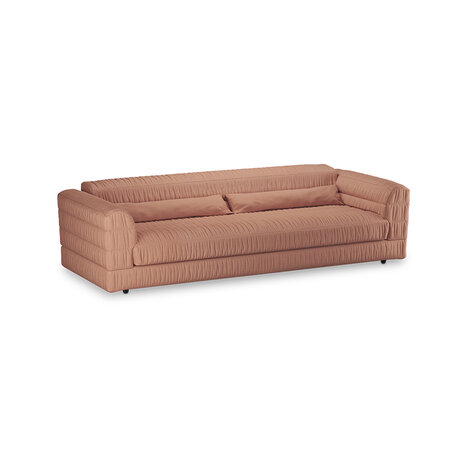 HKLIVING Club Couch Linen Dusty Rose