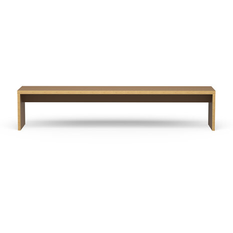 HKLIVING Bench Brown 220cm