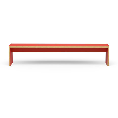 HKLIVING Bench Orange 220cm