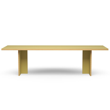 HKLIVING Dining Table Olive Rectangular 280cm
