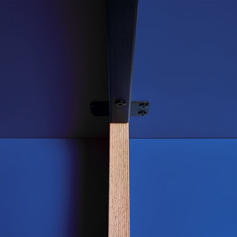 HKLIVING Dining Table Blue Rectangular 280cm