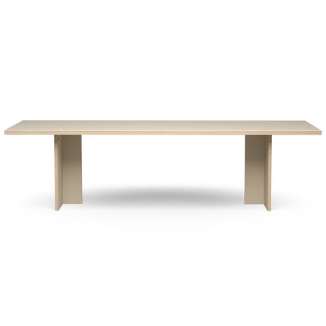 HKLIVING Dining Table Cream Rectangular 280cm
