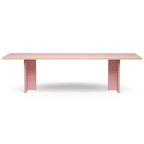 HKLIVING Dining Table Pink Rectangular 280cm