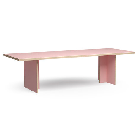 HKLIVING Dining Table Pink Rectangular 280cm