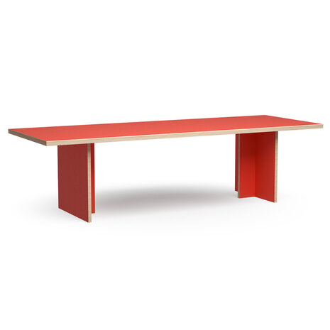 HKLIVING Dining Table Orange Rectangular 280cm
