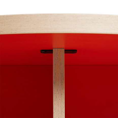 HKliving Dining table Orange round 130 cm 
