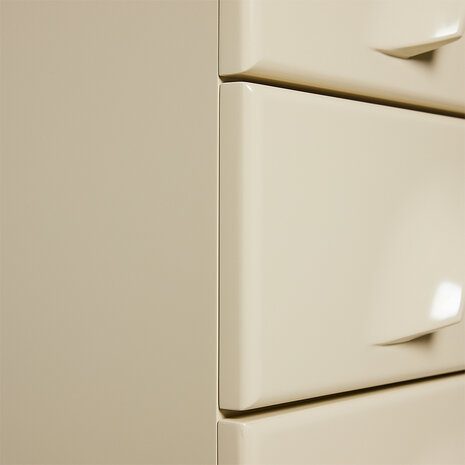 HKLIVING Chest Of 8 Drawers Cream