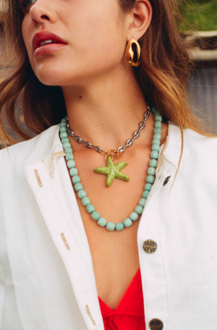 Bonnie Studios William blue necklace