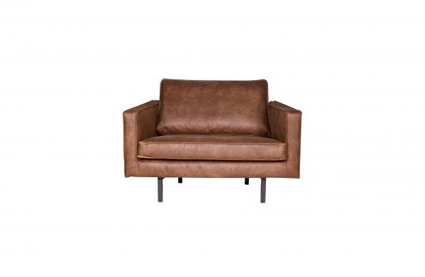 BepureHome Rodeo fauteuil 1 zits cognac