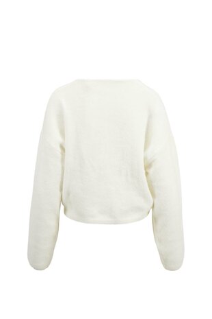 Zusss basic vestje off white
