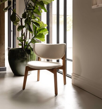 Dbodhi Mila Lounge Stoel Custard