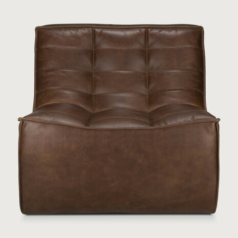 Ethnicraft N701 Sofa -1 Seater- Chestnut