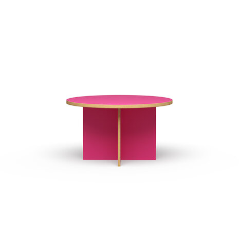 HKLIVING Dining table raspberry round 130 cm 