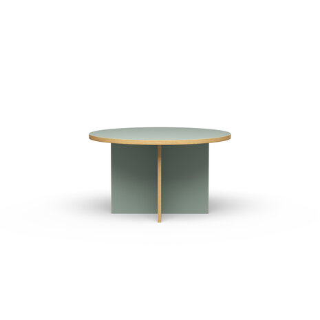 HKLIVING Dining table pale blue round 130 cm 