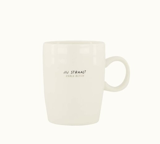 Zusss theemok jij straalt wit zwart