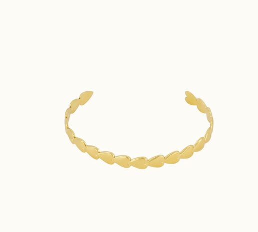 Zusss bangle met hartjes