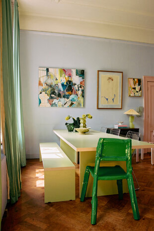 HKLIVING Dining Table Pistachio 220cm