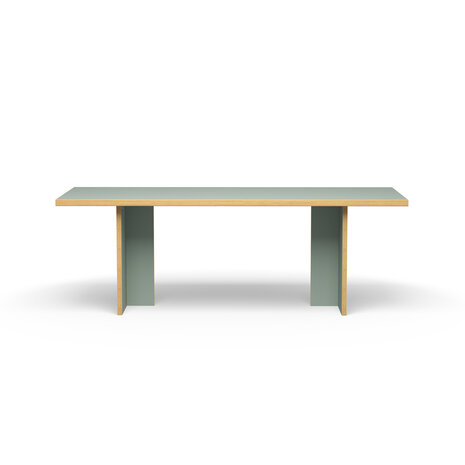 HKLIVING Dining Table Pale green 220cm