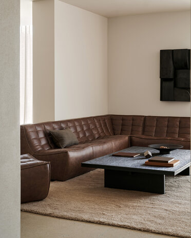 Ethnicraft N701 Sofa -2 Seater- Chestnut
