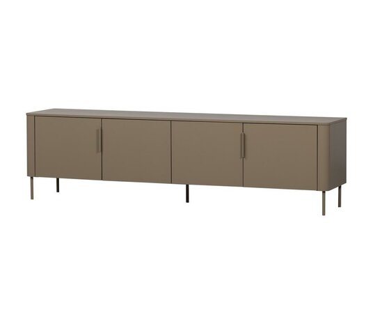 WOOOD Gunnar TV Meubel 200 cm Grenen Mud